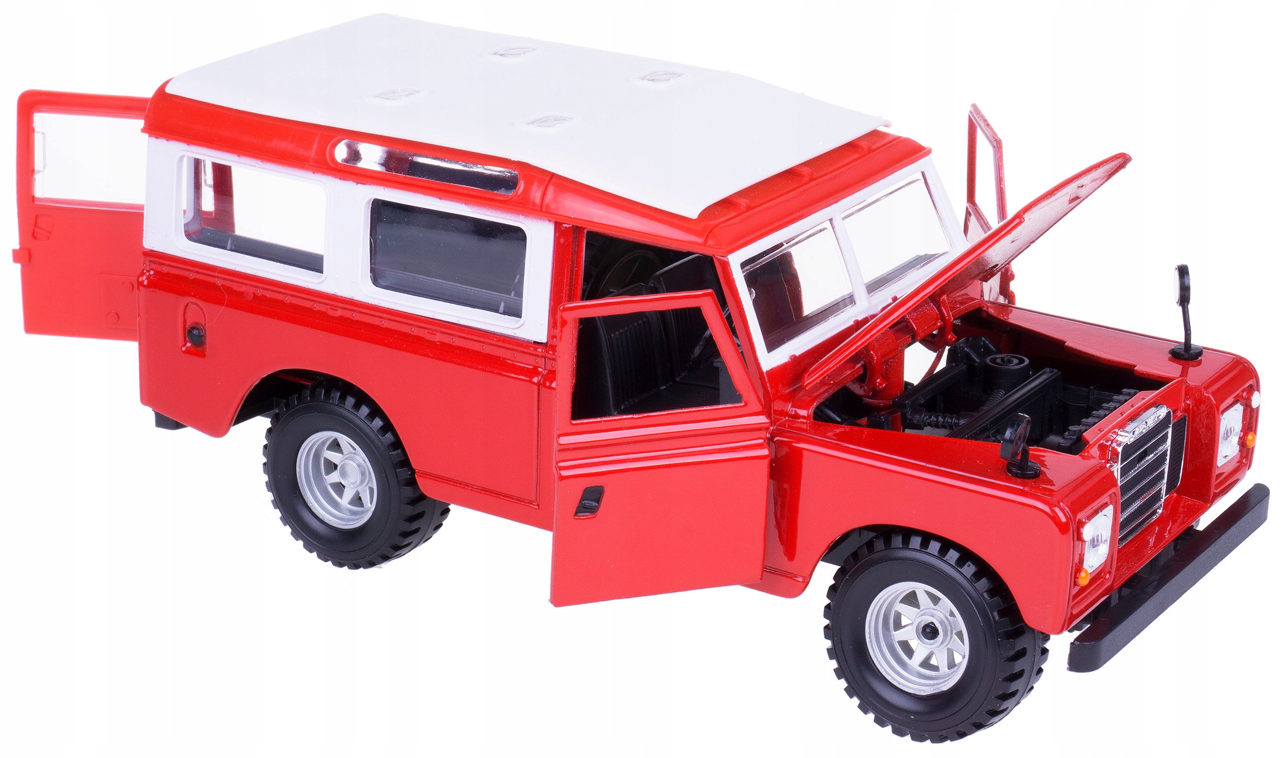 Land Rover Series II Model Kovový Bburago 1:24