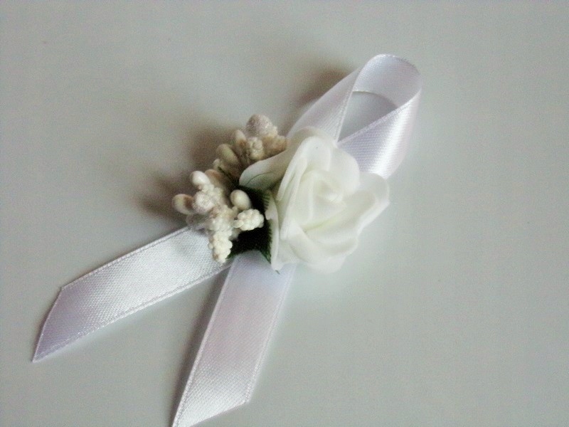 PR 14 J * Przypinka butonierka na ślub studniówkę Rodzaj przypinka