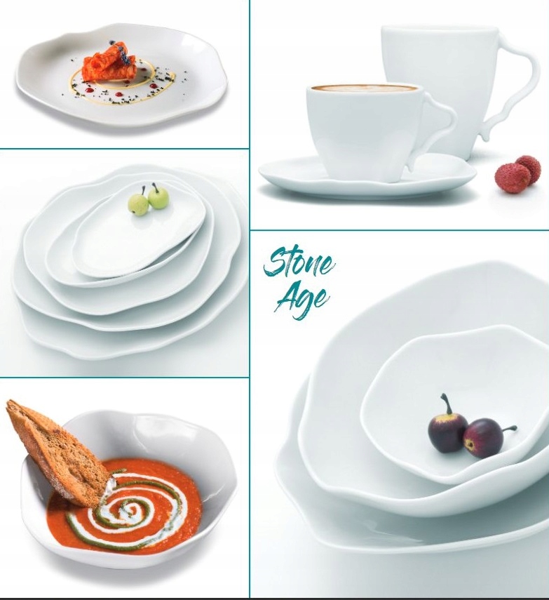 LUBIANA STONE AGE NOWOCZESNY TALERZ DESEROWY 21 CM Marka Lubiana