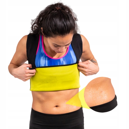 TERMO SHAPER FORMOWANIA SYLWETKI NEOPREN 4XL/5XL Rękaw bez rękawów