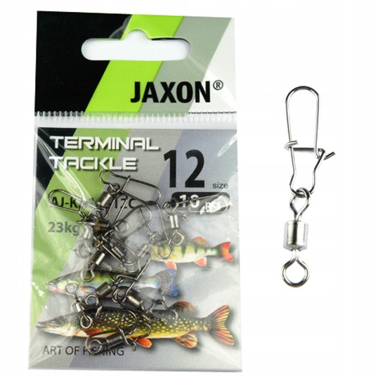 

zestaw 10szt Krętlik Strong agrafka jaxon 12