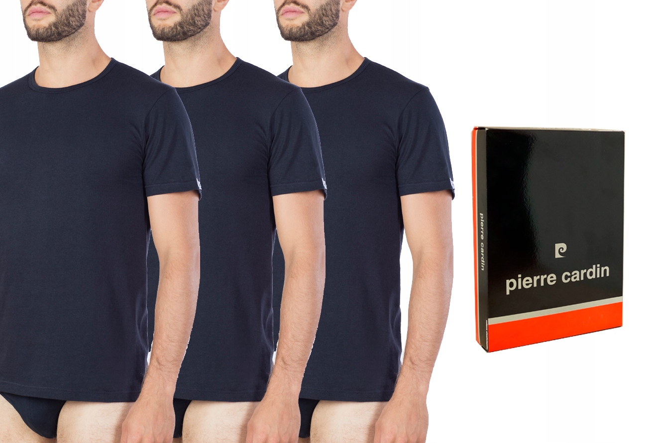 

Zestaw 3 Pack koszulka Pierre Cardin kr rękaw r M