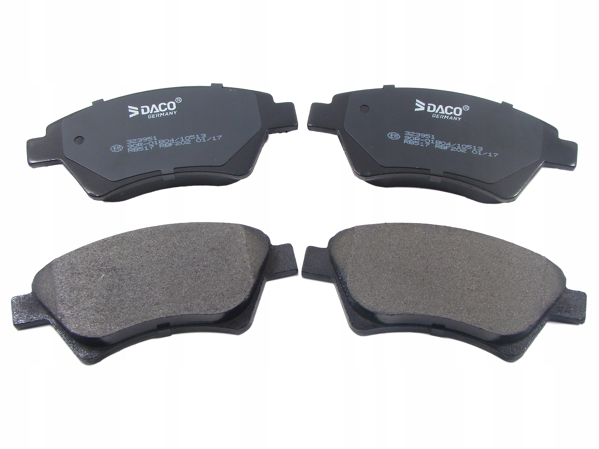 Tarcze x2 + klocki RENAULT SCENIC MEGANE II PRZÓD Numer katalogowy części 003925