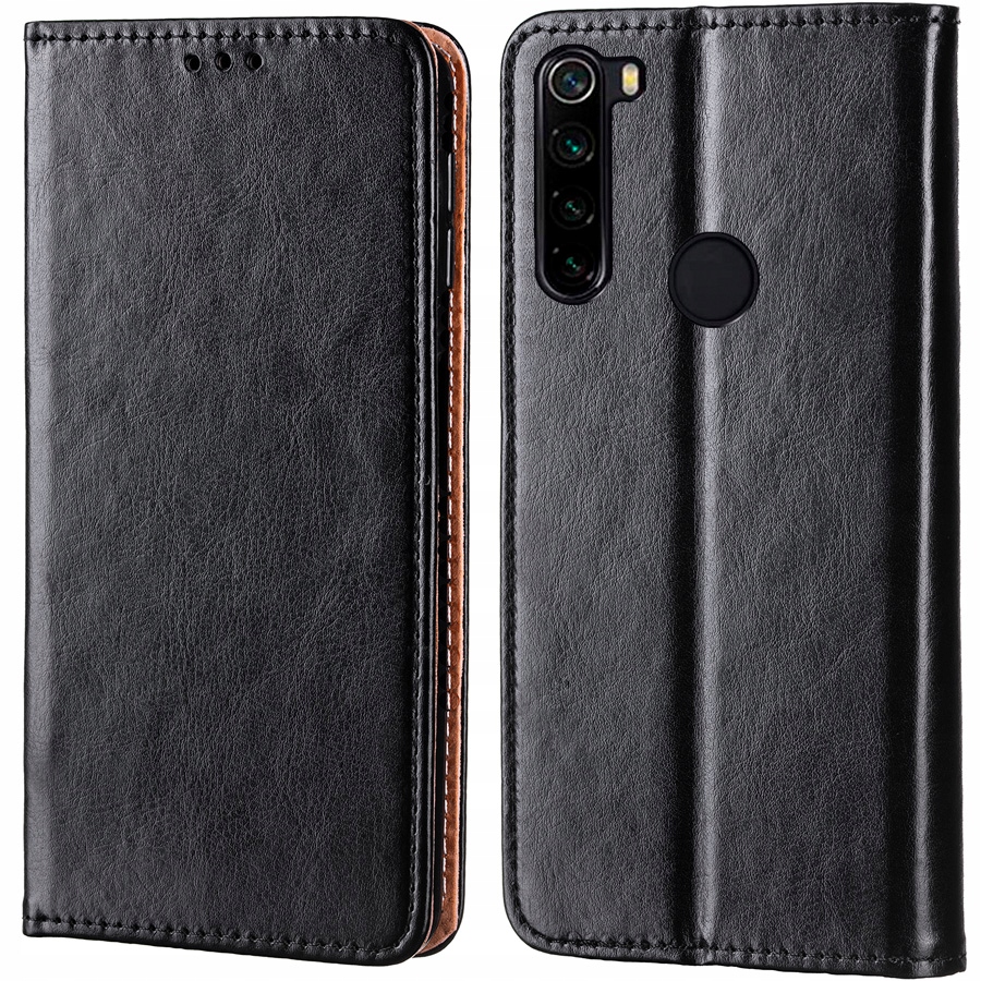 

Etui Skórzane Case do Xiaomi Redmi Note 8T + Szkło