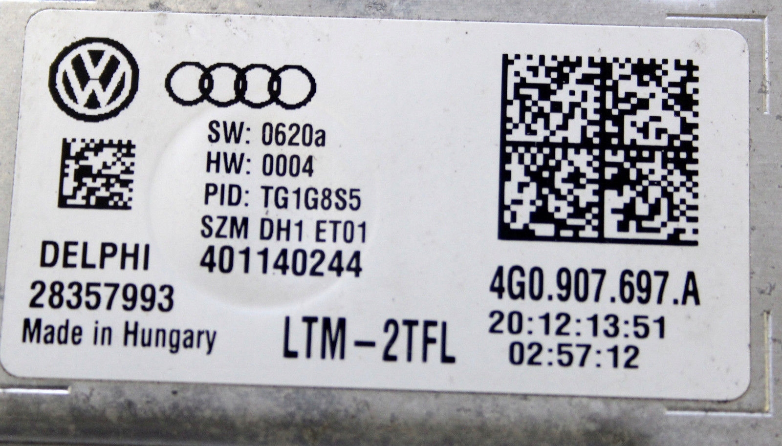 PRZETWORNICA MODUŁ LED AUDI XENON 4G0907697A NOWA Numer katalogowy części 4G0907697A