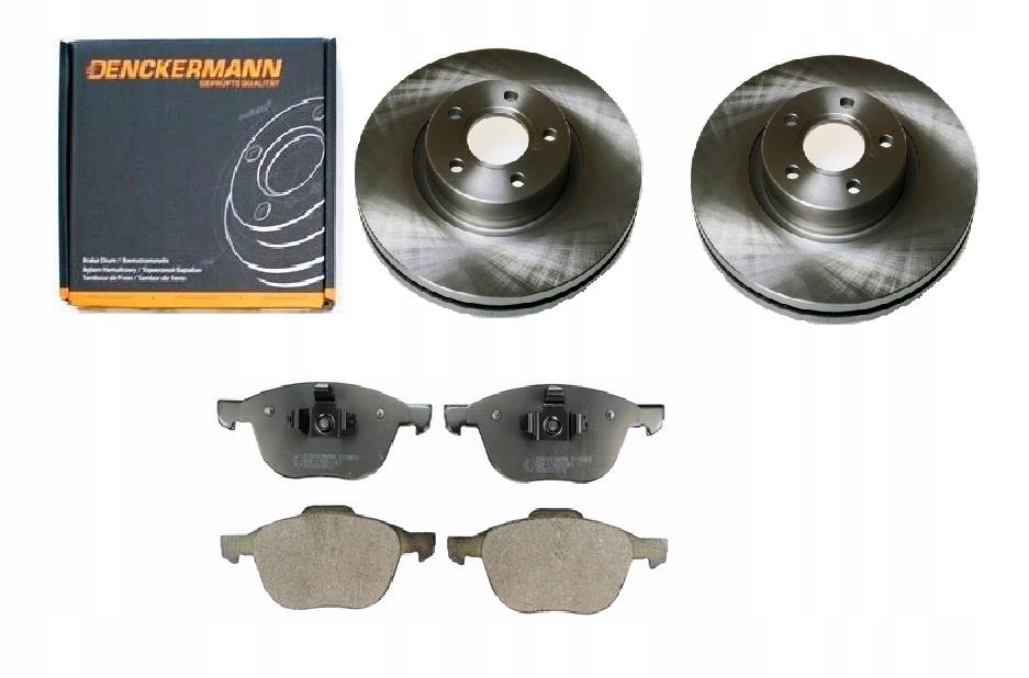 Kotouče Kostky Volvo S40 II Přední Sada 300MM 16''