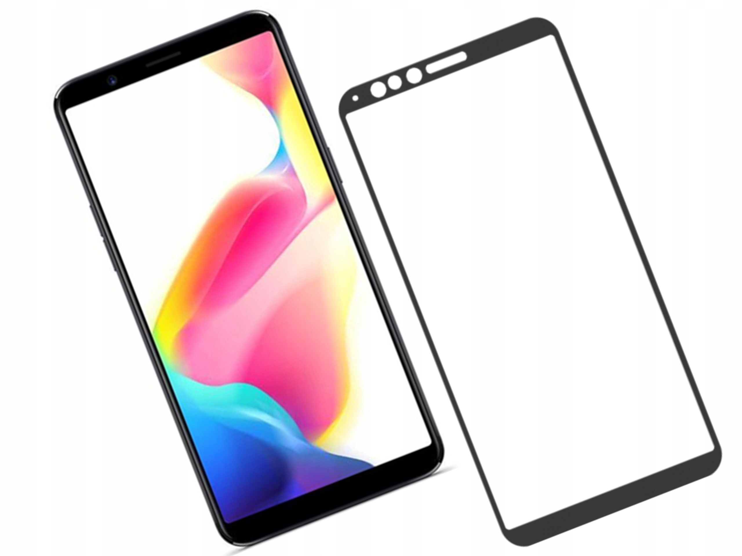 

Zaokrąglone szkło 3D 9H telefon Oppo R11s Czarne