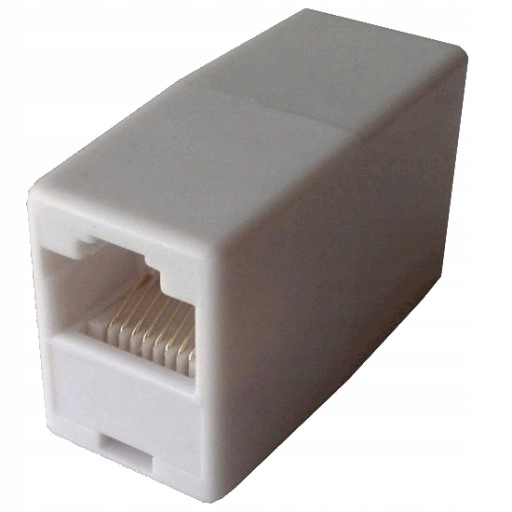 Łącznik Beczka RJ-45 - RJ-45 UTP 8p8c Przejściówka