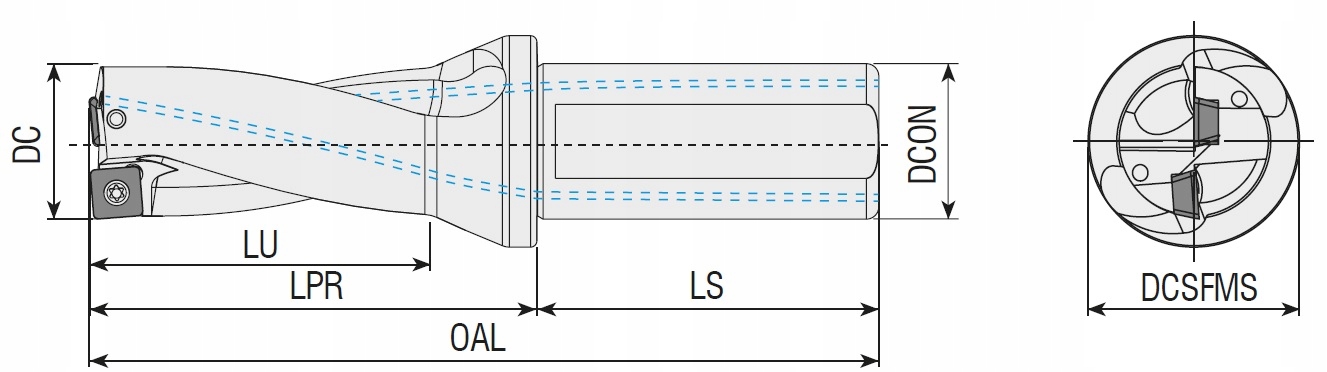 WIERTŁO SKŁADANE ATUM 27 D3 PŁYTKA SPMG 07T308 Zastosowanie do metalu