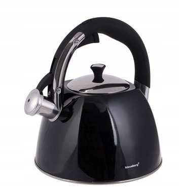 

Czajnik stalowy Klausberg 3 -Czarny Połysk| Kb 195