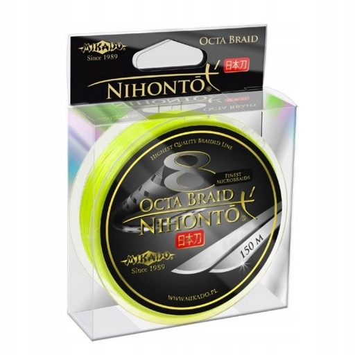 Plecionka Mikado Nihonto Octa Braid Fluo 150 M 0,35 mm x 150 m