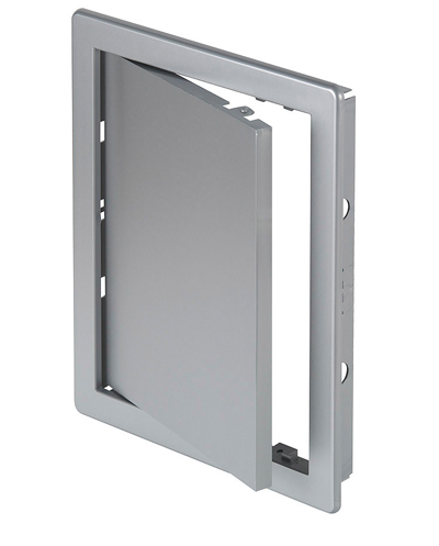 DRZWICZKI REWIZYJNE SREBRNE SATYNA DT14SS 20x30cm