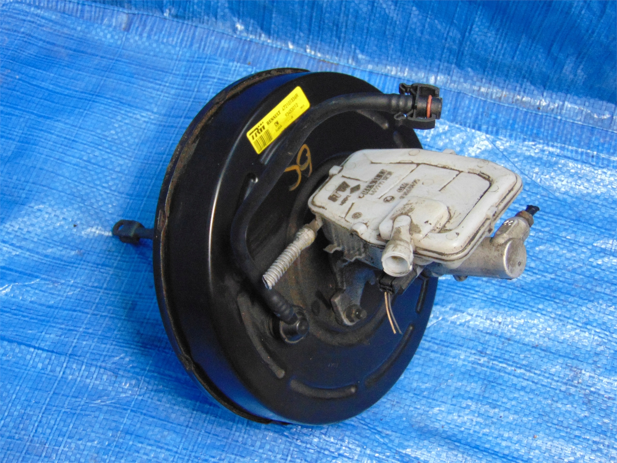 OPEL VIVARO B TRAFIC III ГОЛОВНИЙ ГАЛЬМІВНИЙ ЦИЛІНДР СЕРВОПРИВІД