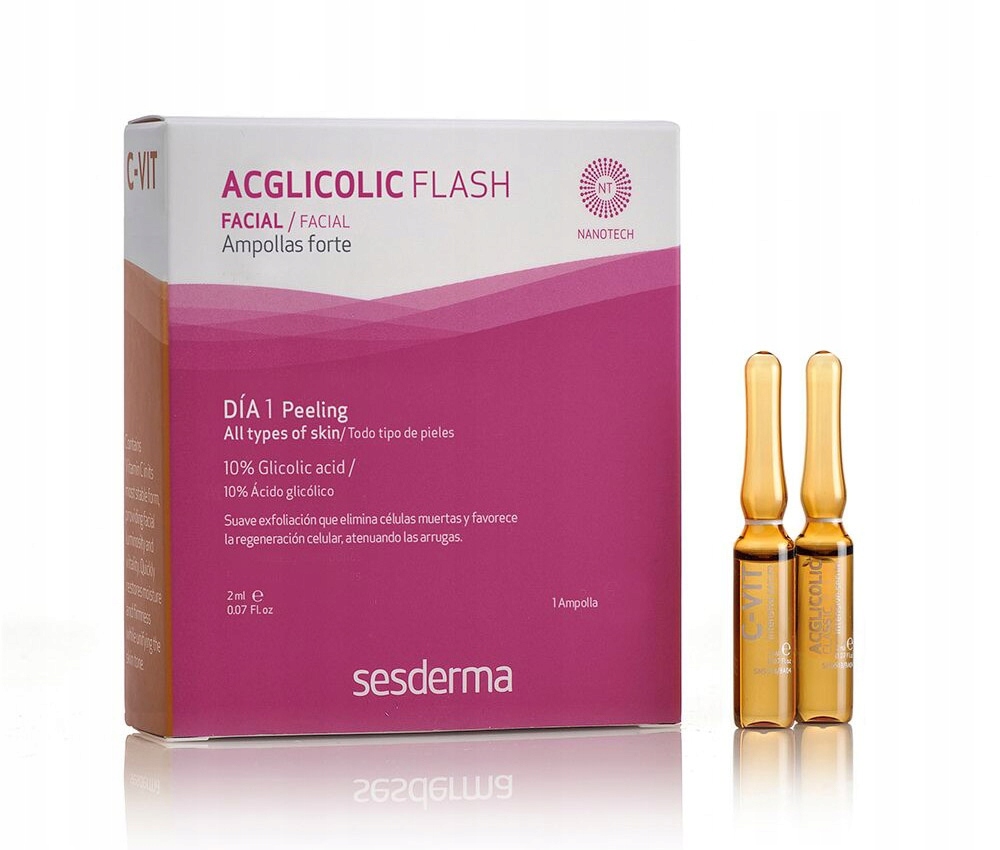 

Sesderma Efekt Flash Acglicolic + C-vit 12% 4op