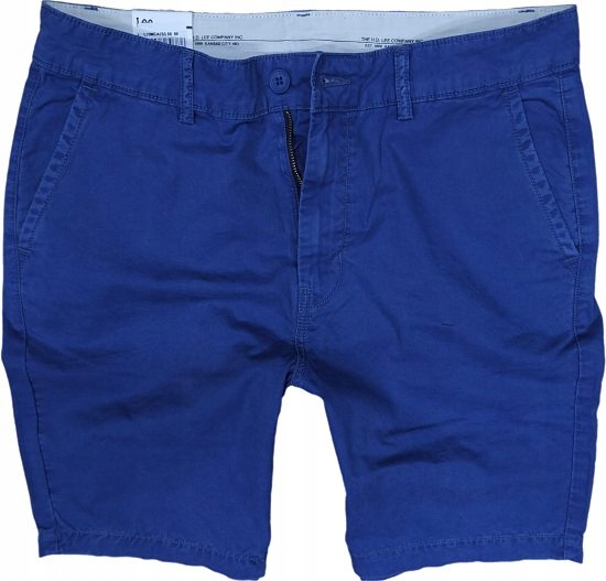 

Lee spodenki Chino Short niebieskie regular W32