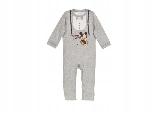 

Myszka Mickey Rampers 100% bawełna 80 / 12 M