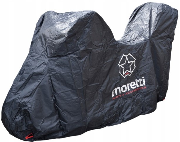 POKROWIEC MOTOCYKLOWY Z KUFREM MORETTI SKUTER RO-S