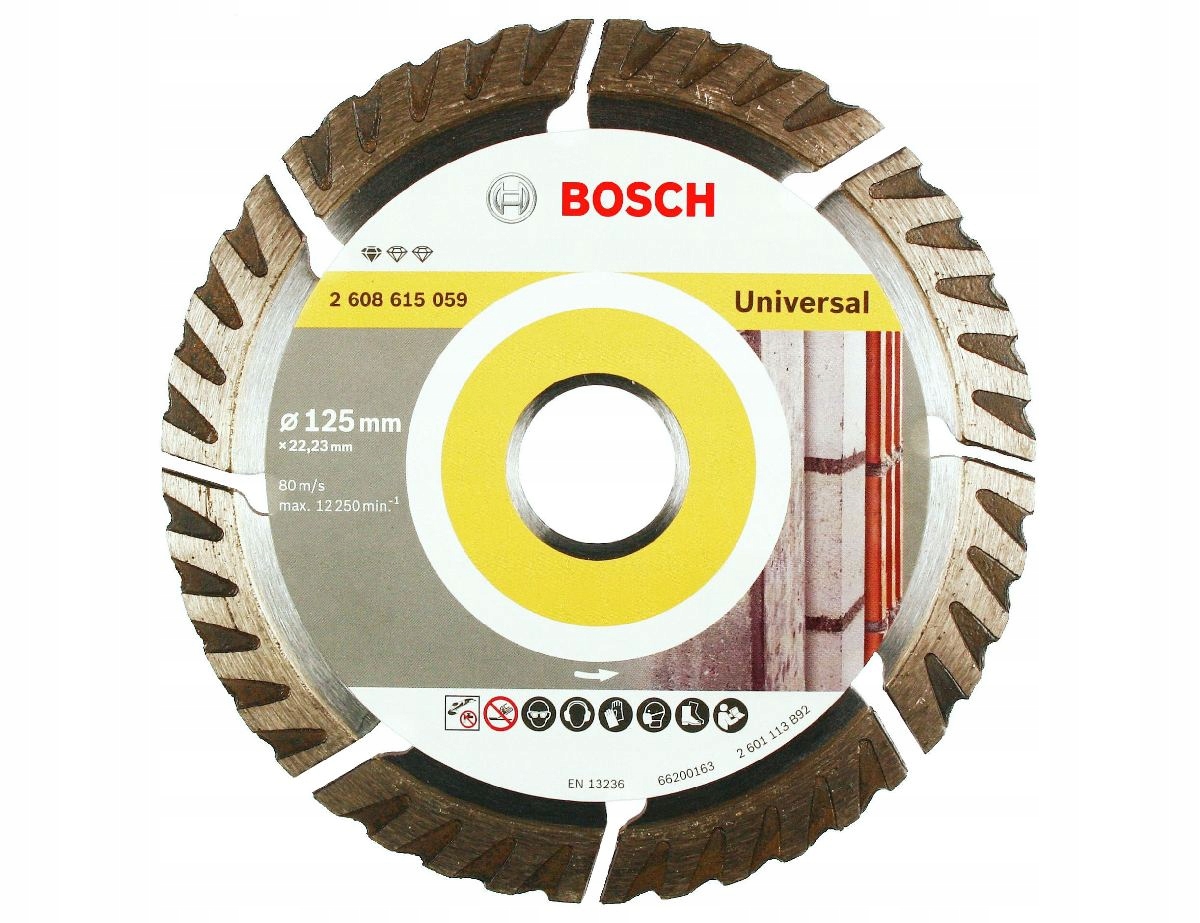 

Bosch Tarcza Diamentowa 125mm beton cegła klinkier