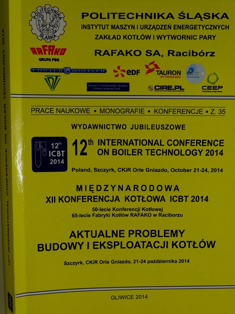 Aktualne Problemy Budowy I Eksploatacji Kotłów