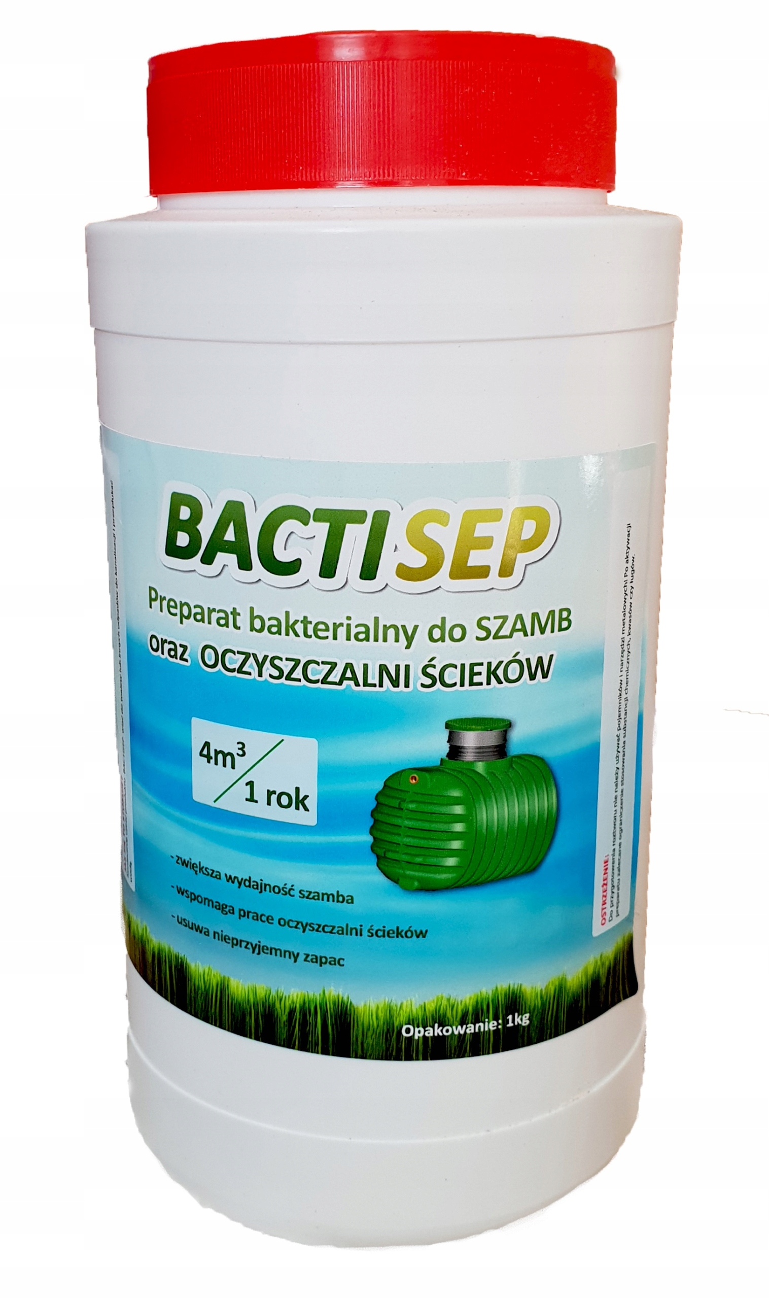 

Bactisep - przydomowe oczyszczalnie, szamba 1 kg