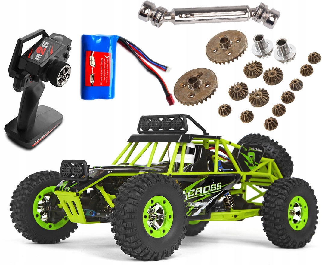 SAMOCHÓD RC WLtoys CRAWLER 12428 4x4 MOC 50KM/H 7283775979