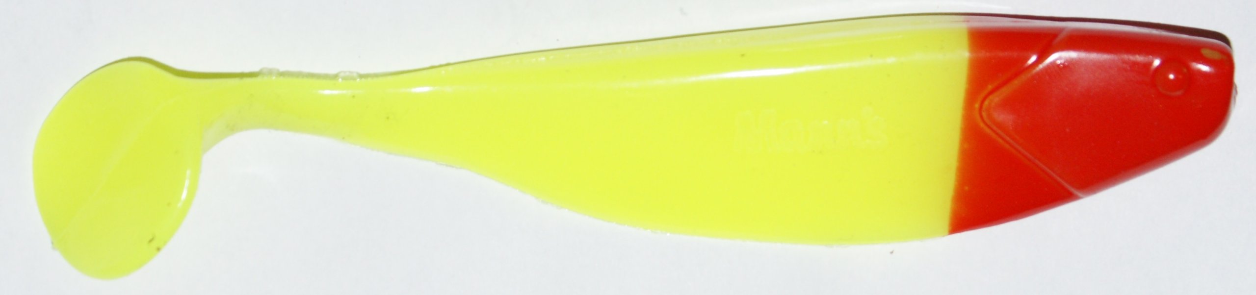 

Manns Ripper 150mm Żółty fluo z czerwonym łbem