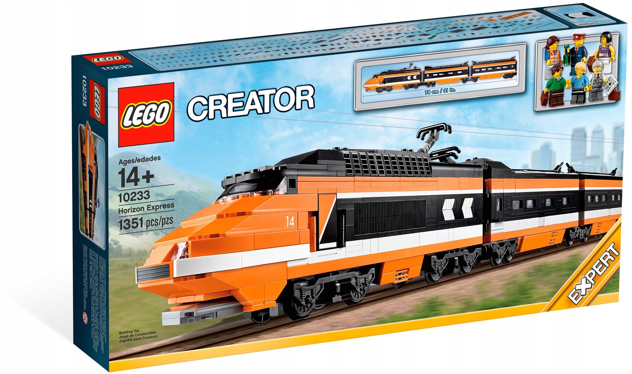 Klocki LEGO Creator Expert Zestaw Pociąg Horizon Express Train 10233