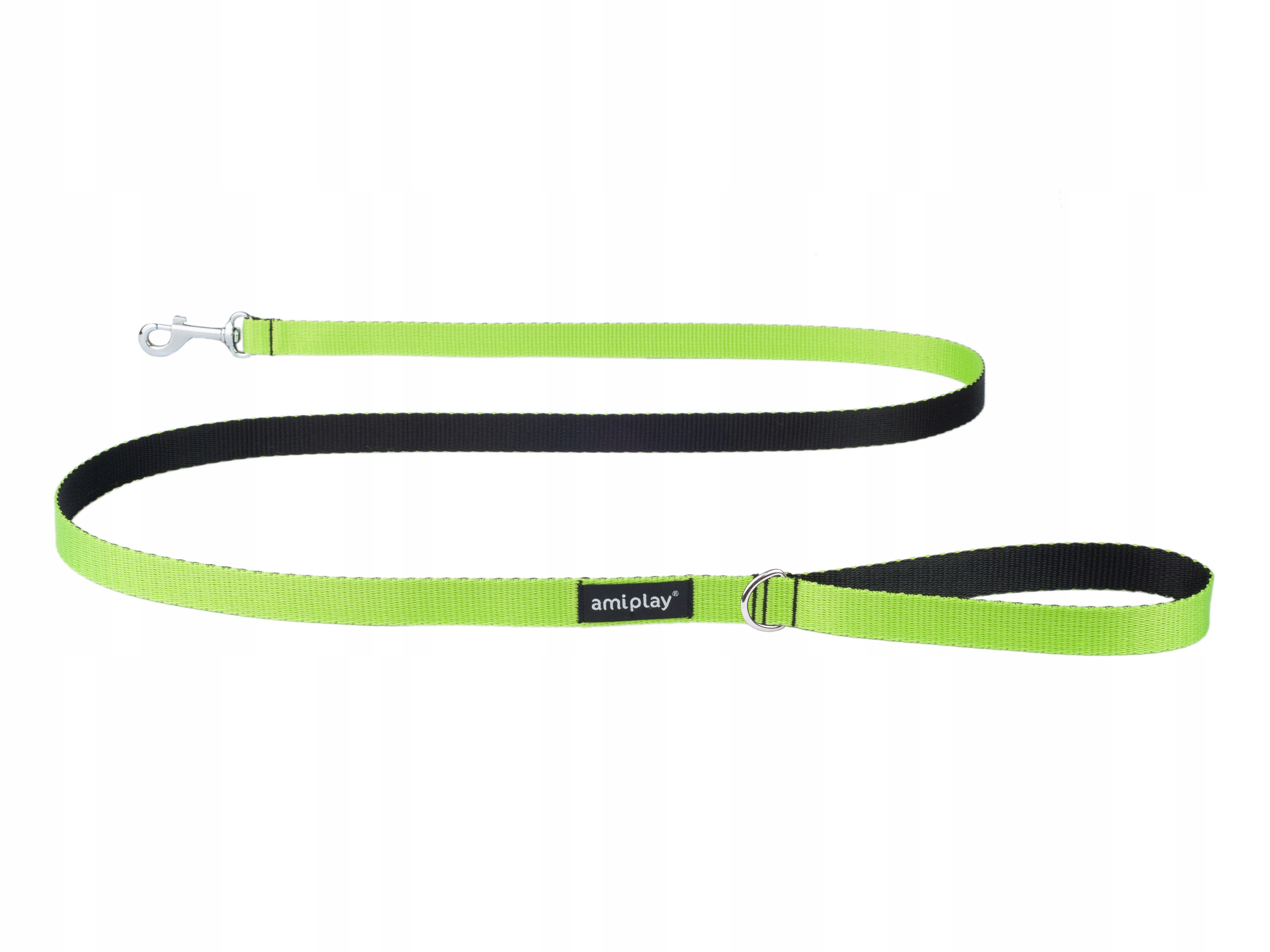 

amiplay Smycz klasyczna Twist 150 cm L Zielona