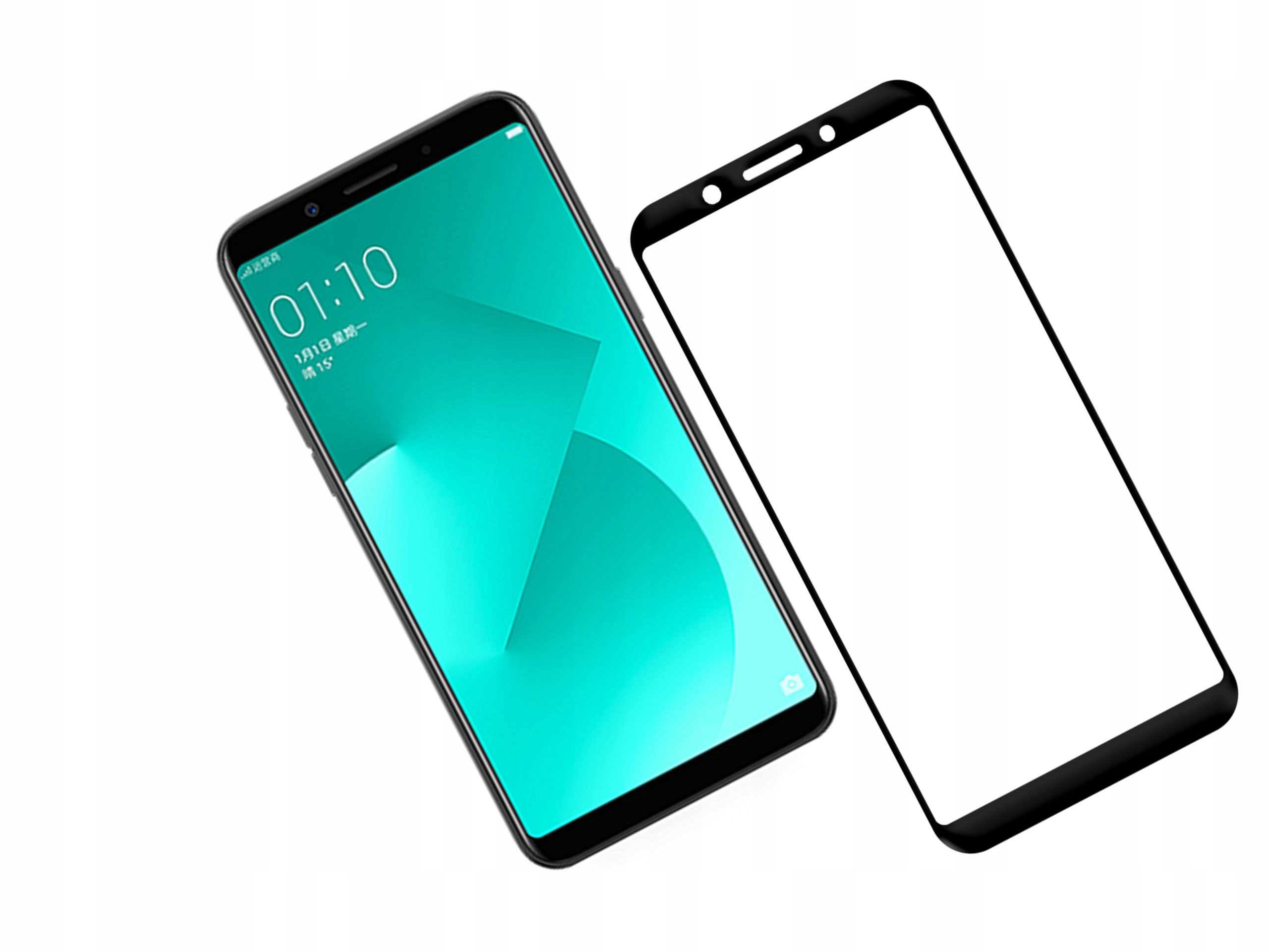 

Szkło hartowane 3D 9H hartowane Oppo A1 Czarne