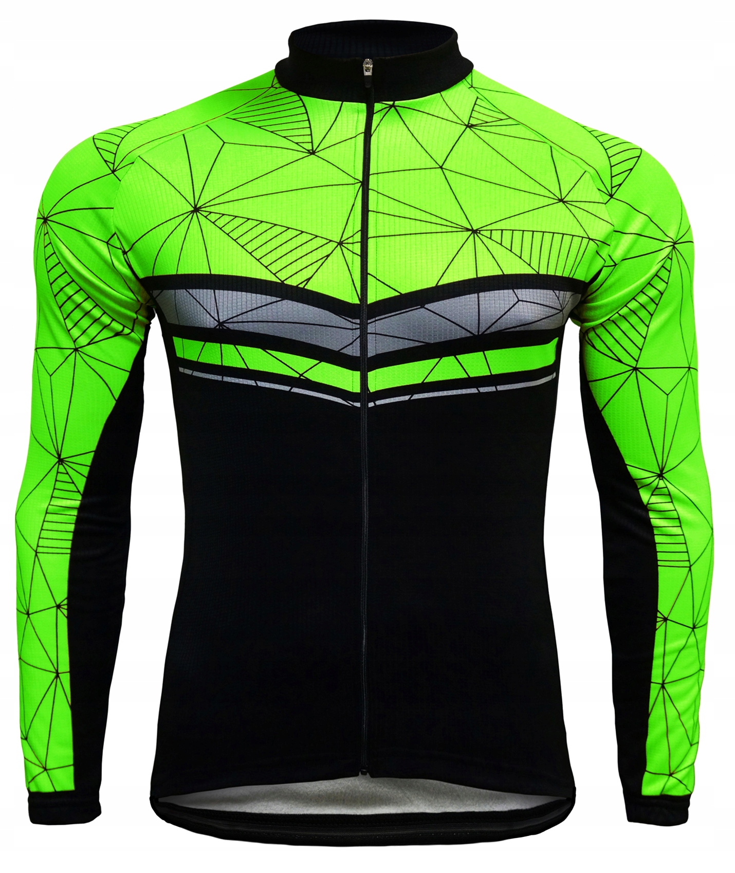 Bluza Rowerowa Ocieplana FLUO Roz 3XL VIKASPORT