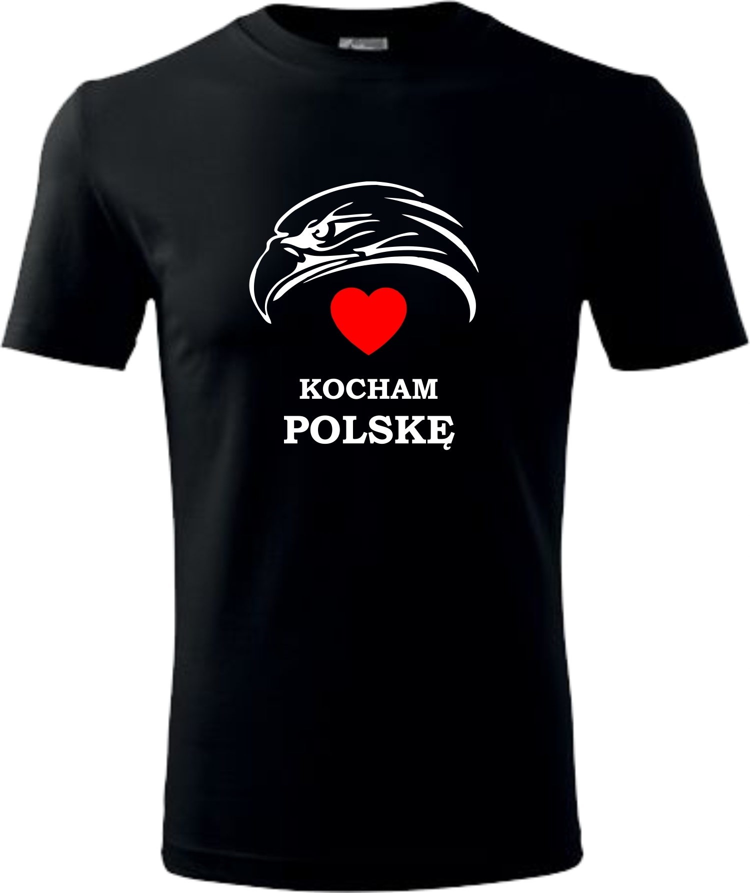 

Koszulka Patriotyczna Orzeł Kocham Polskę r. 5XL