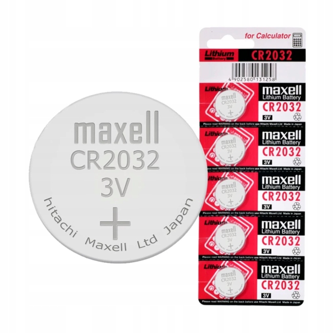

Bateria Litowa Maxell Cr 2032 3V