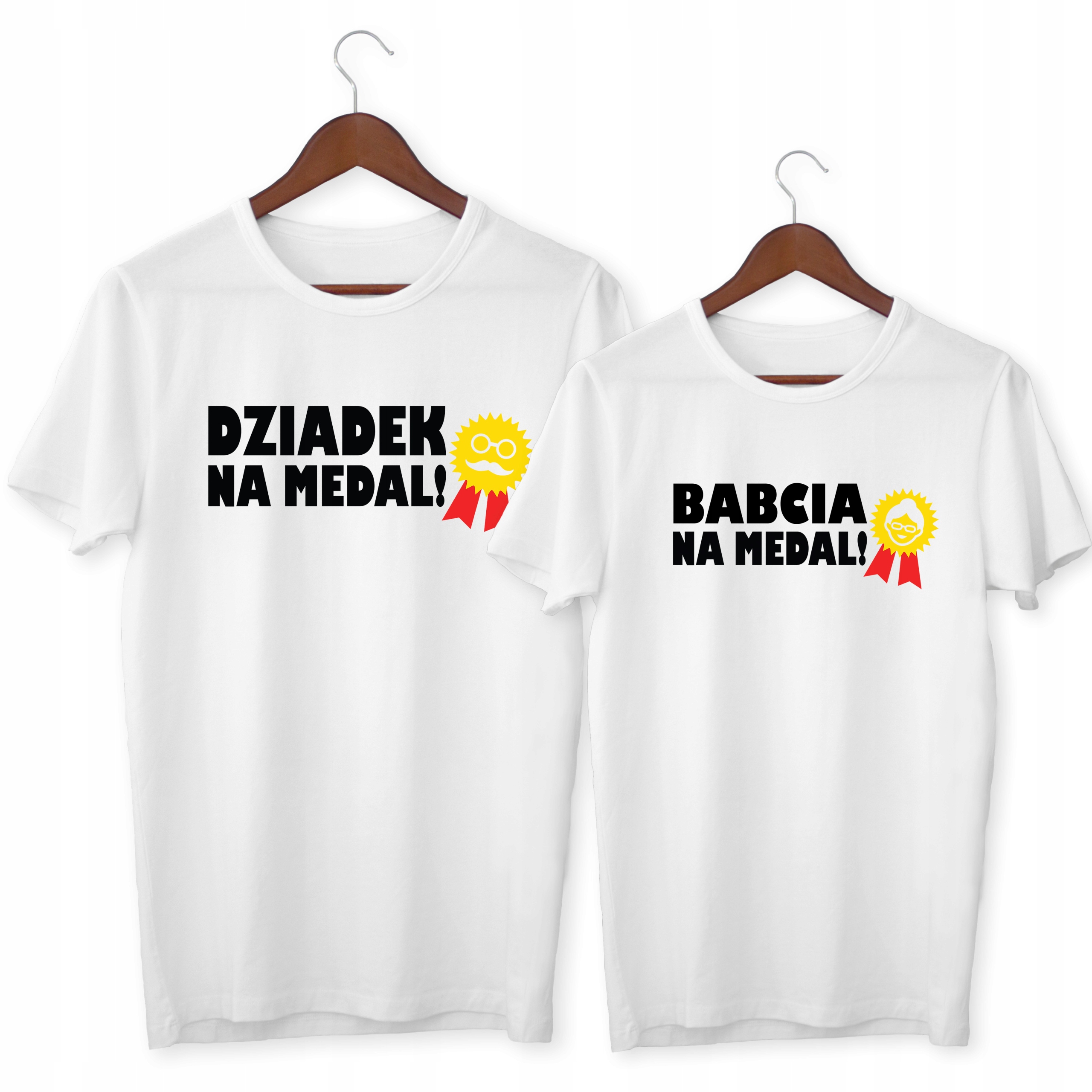 

Koszulka Babcia Na Medal Dziadek Na Medal Prezent