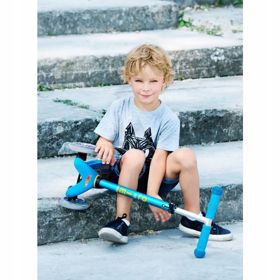 HULAJNOGA MINI MICRO DELUXE Trójkołowa ocean blue Liczba kół 3