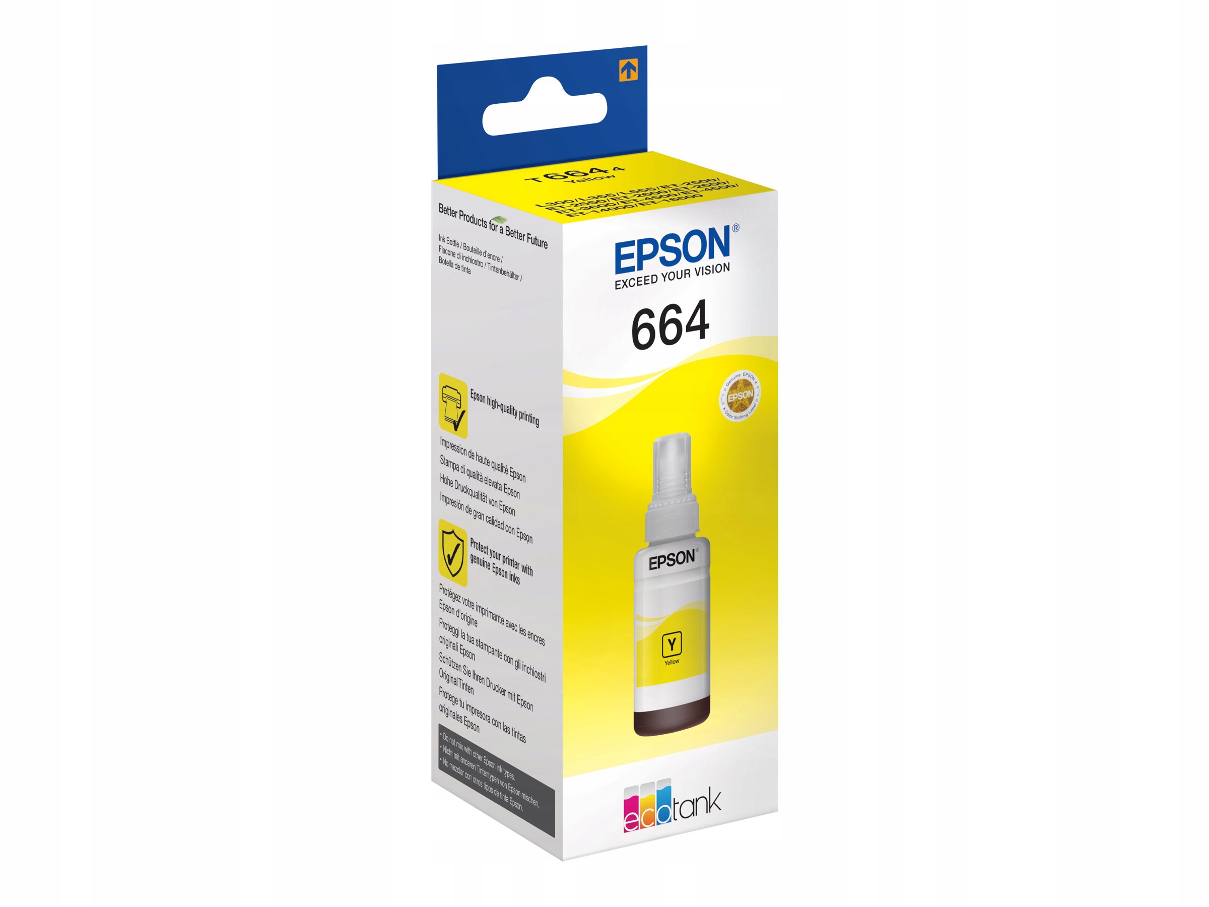 

Epson Tusz 6644 C13T66444A żółty 70 ml