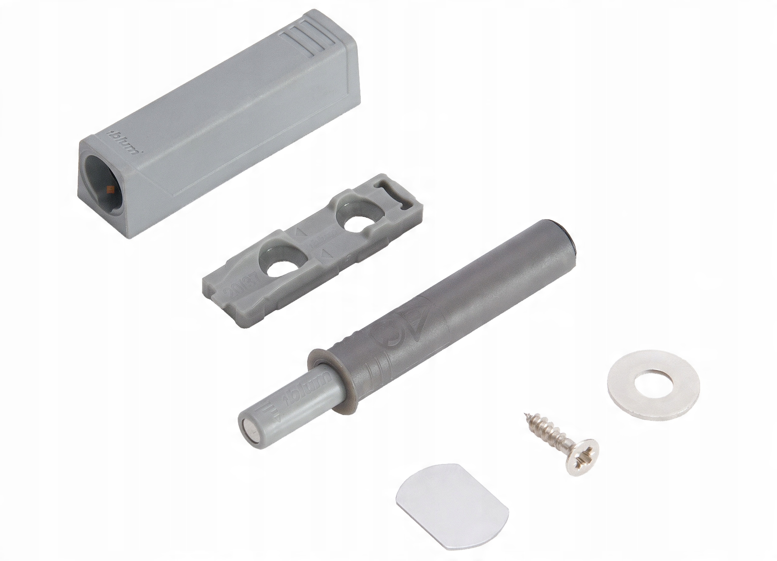

Tip-on 956.1004 adapter 956.1201 Blum krótki szary