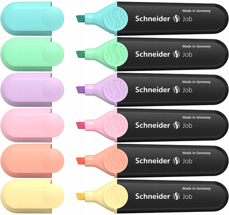 

Zakreślacz Schneider Job pastelowe etui