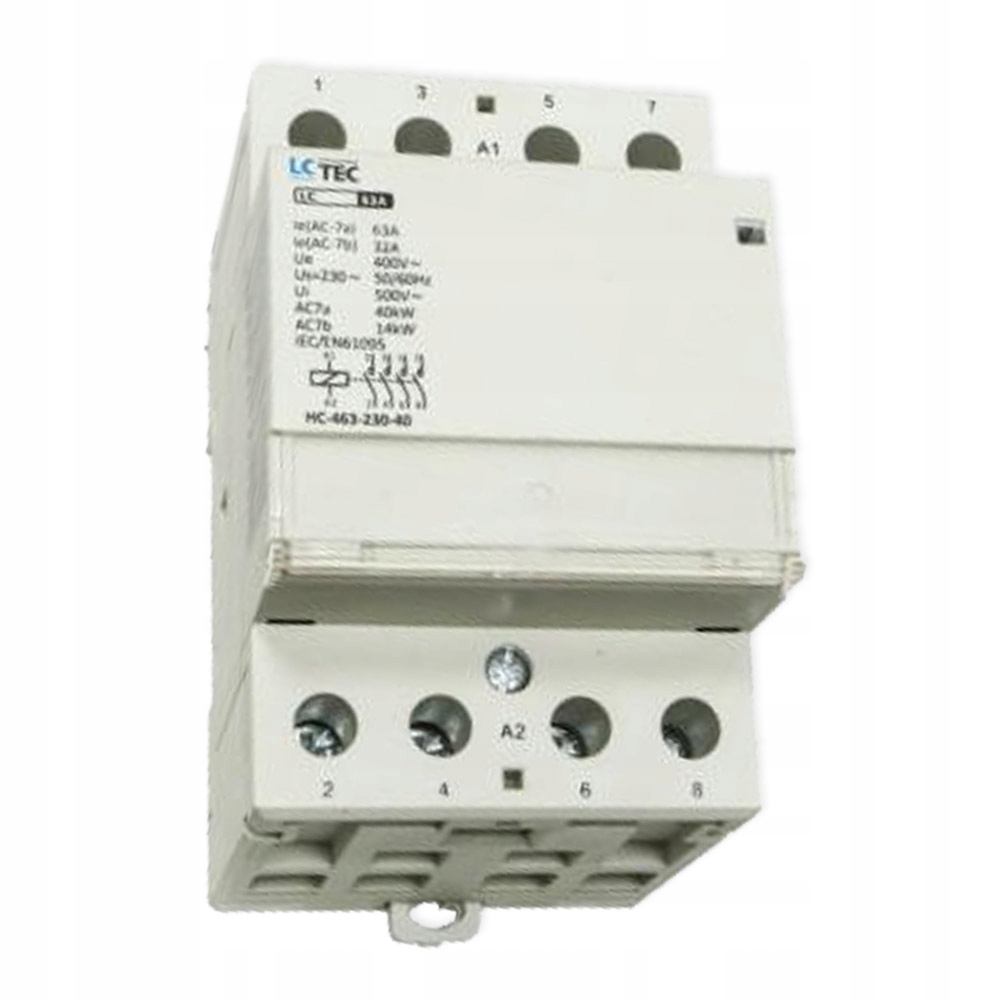

Stycznik Modułowy 3MOD 230V 40A 4NO Cewka Na Szynę