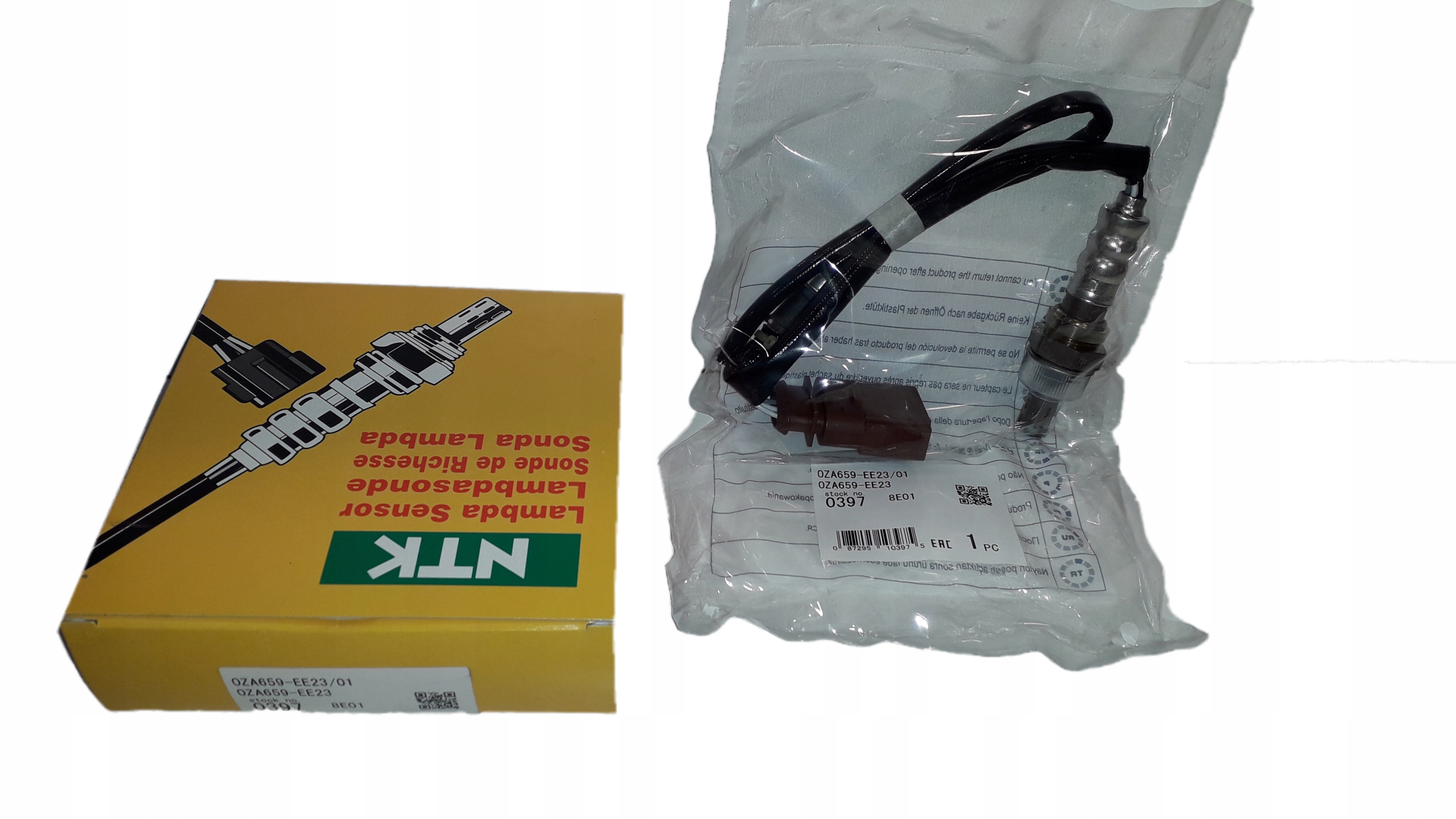 SONDA LAMBDA NGK NTK OZA659-EE23 SEAT SKODA VW