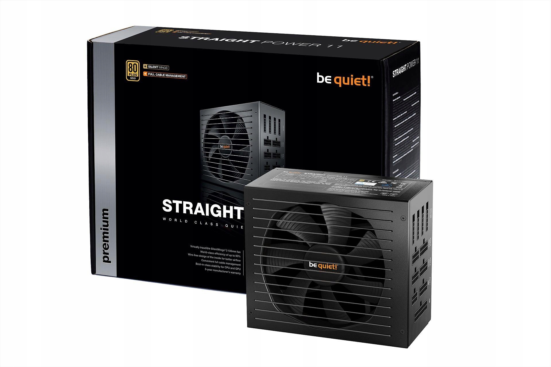 

Zasilacz be quiet! Straight Power 11 750W 135mm