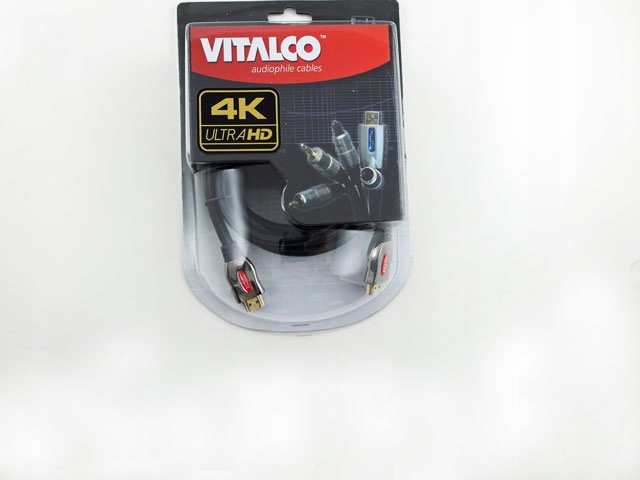 

kabel przewód ultra Hdmi 4K ver. 2.0 Vitalco 2,5m