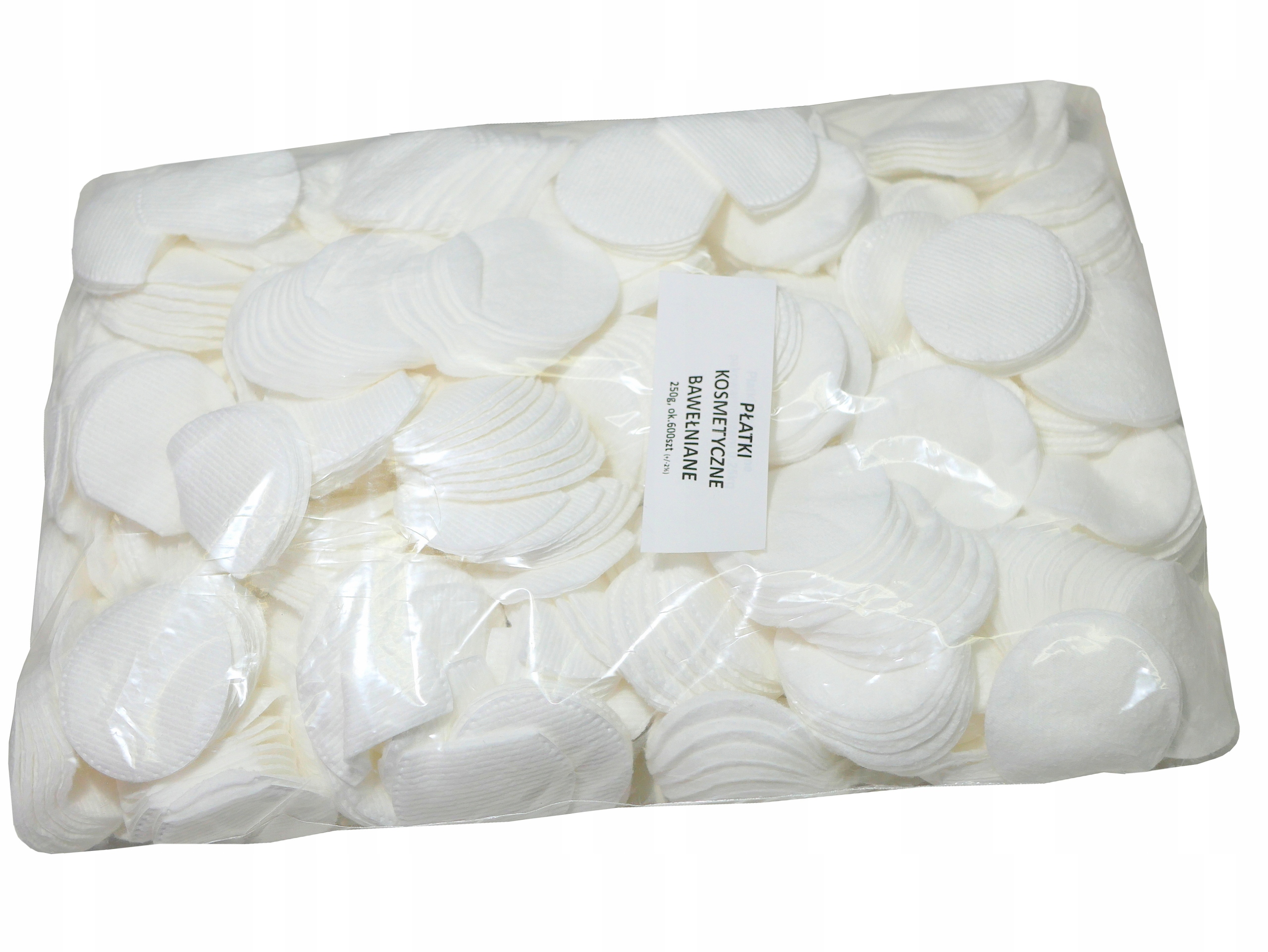 

Płatki Kosmetyczne Bawełniane 500g około 1200 szt