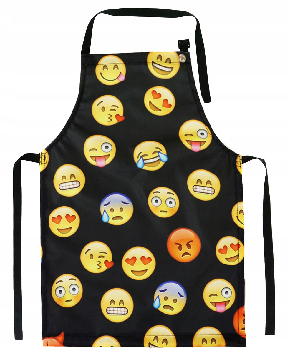

Fartuszek Młodzieżowy Kuchenny Full Print Emoji
