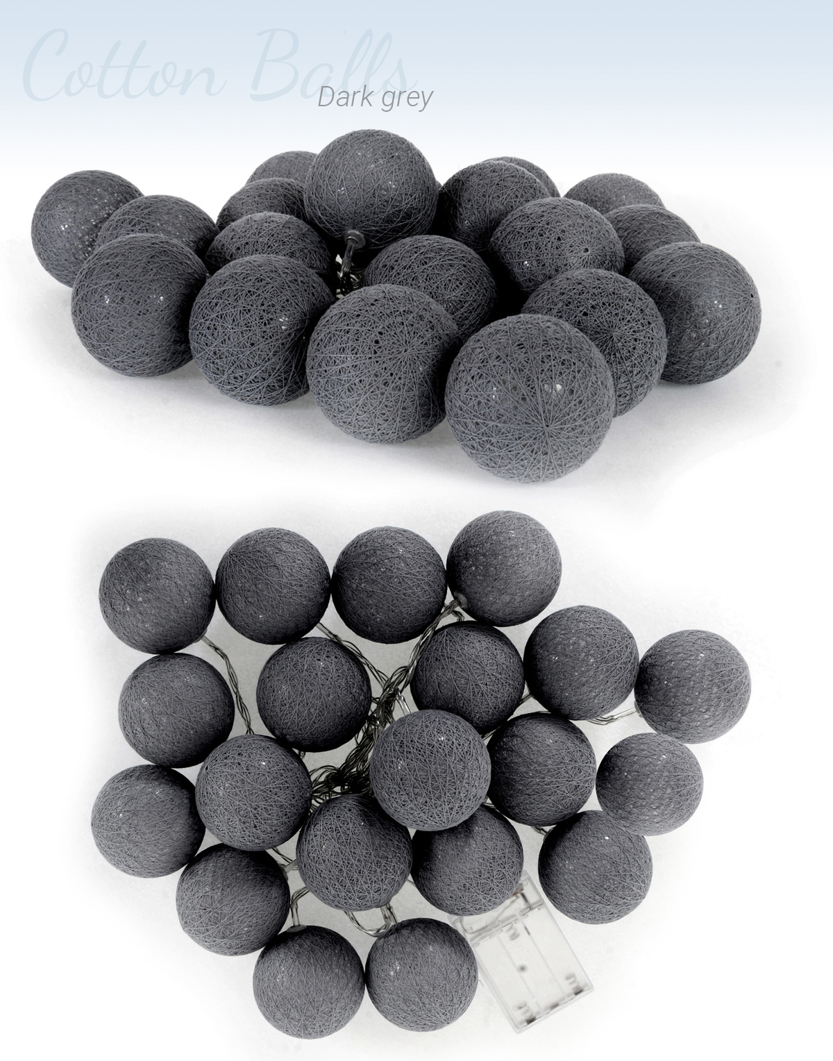 

Cotton Balls Świecące 20 Kule Led F2