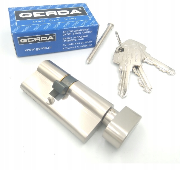 

Gerda WK-E1 wkładka nikiel z pokrętłem G35/35