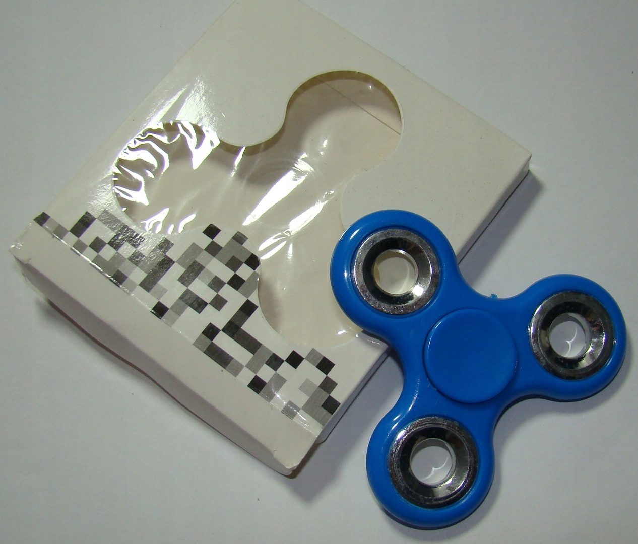 SPINNER FIDGET HAND METALOWY niebieski Rodzaj Fidget Spinner