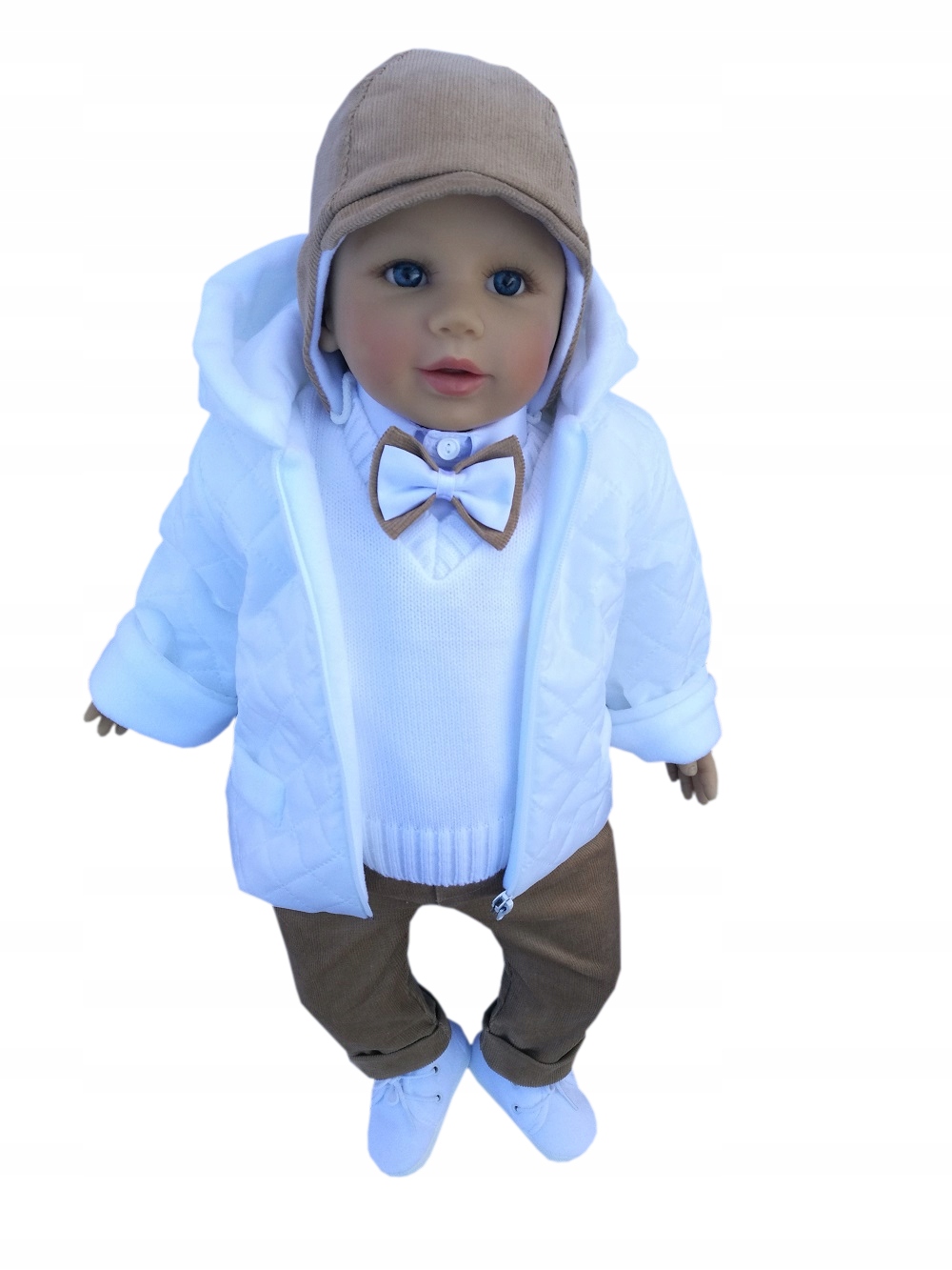 UBRANKO DO CHRZTU GARNITUREK CHRZEST KURTKA NA CHRZEST WESELE NA ZIME R62