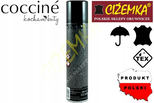 1x COCCINE NANO PROTECTION STRONG MOCNY IMPREGNAT Płeć uniseks