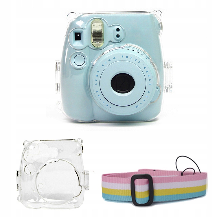 

Przeźroczyste Sztywne Etui Case do Instax Mini 8 9