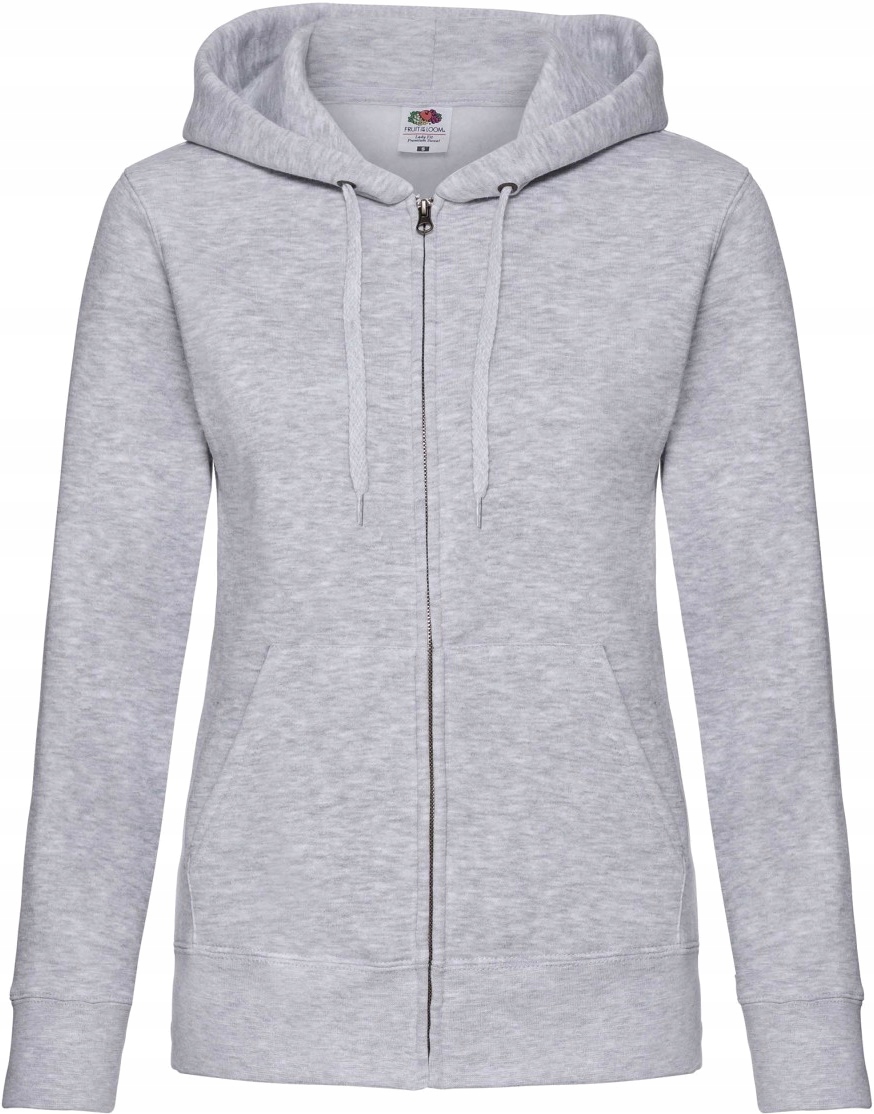 

Bluza damska rozpinana z kapturem Fruit Grey XL